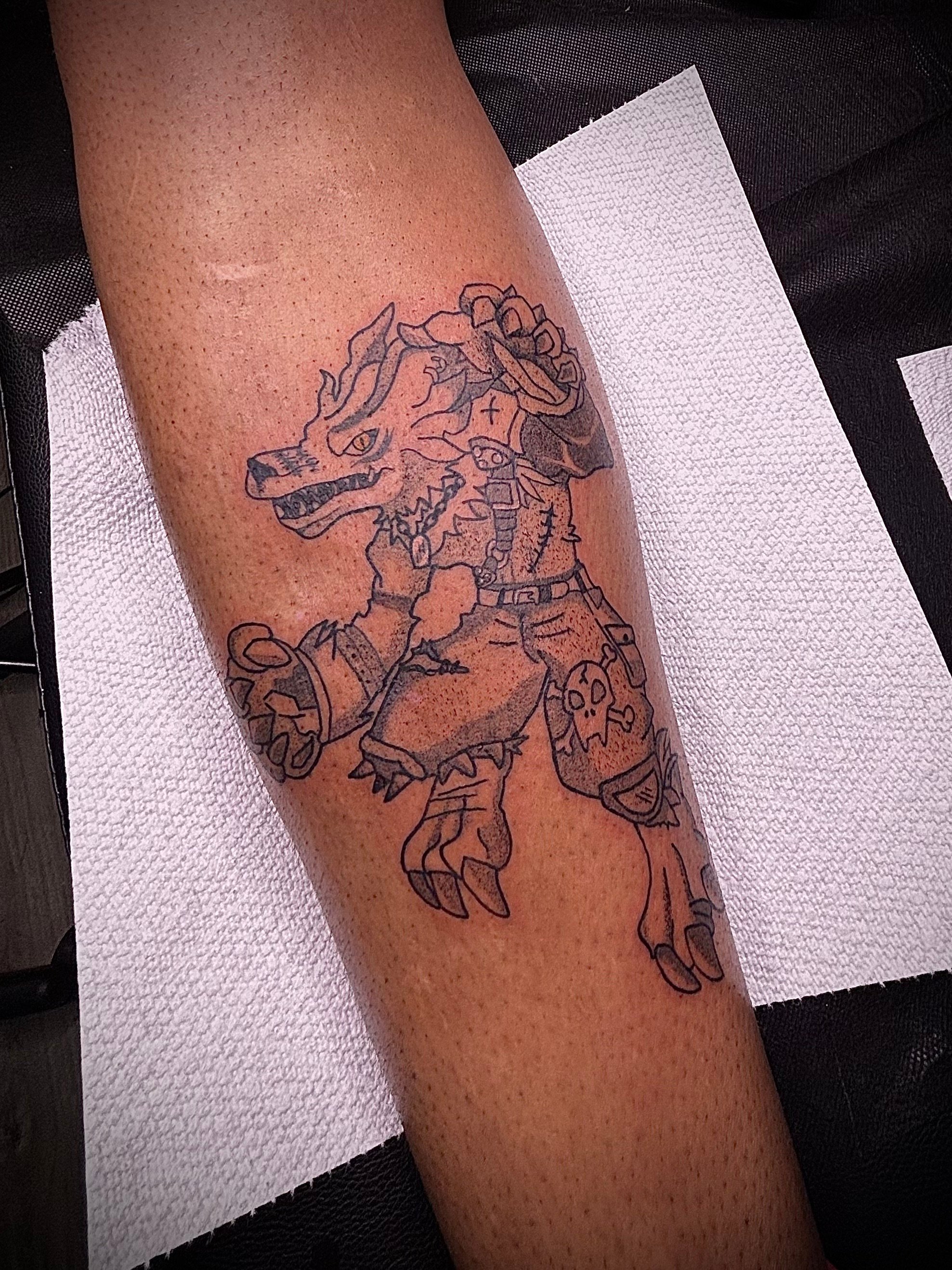 Anime tattoo 2